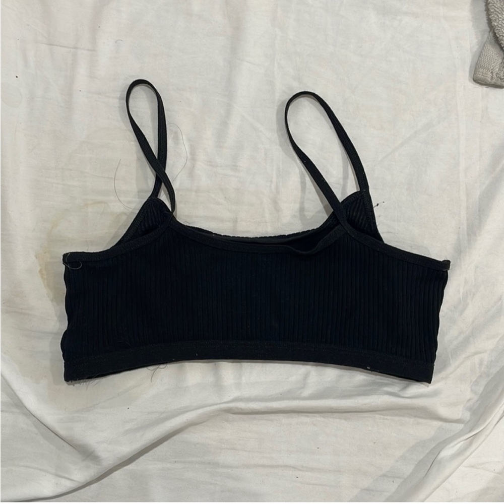 black mini top